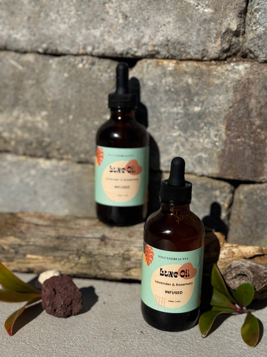 Luxe Oil Lavender & Rosemary Infused 4oz